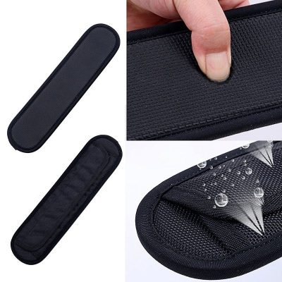 Universal black strap shoulder bag