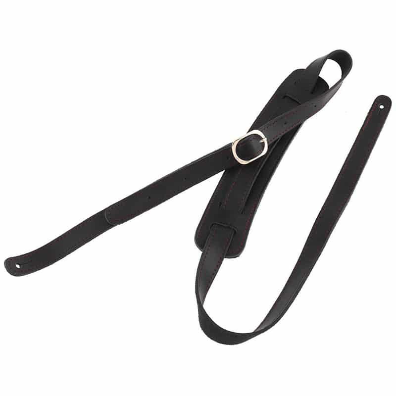 Adjustable genuine leather guitar strap, 120-145cm