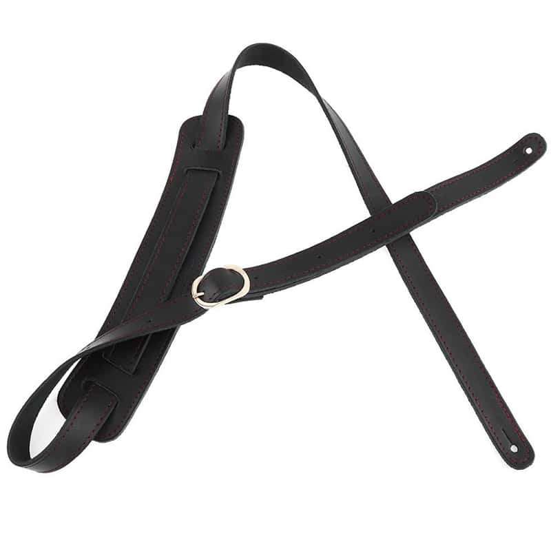 Adjustable genuine leather guitar strap 120-145cm
