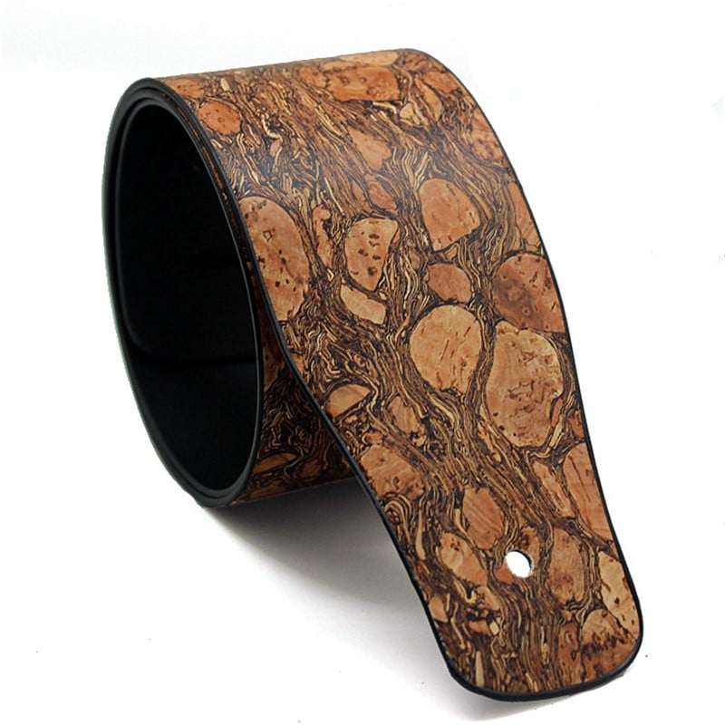 Faux leather strap in cork style - model 1
