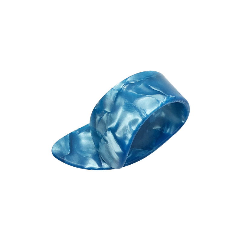 Thumb Pick for Acoustic, Electric, or Bass Guitars - 1.2mm Thickness - Light Blue