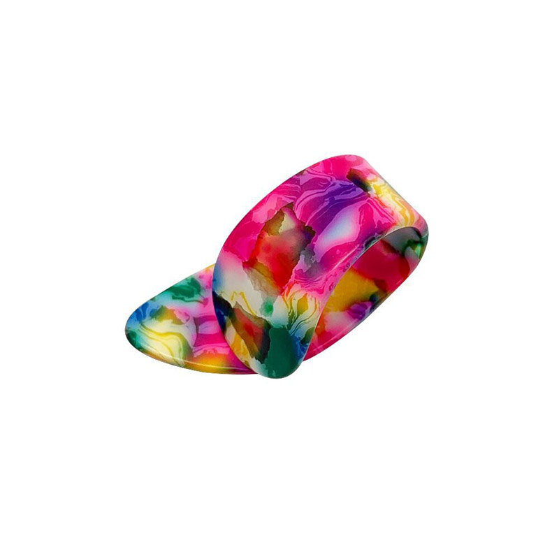 Thumb Pick for Acoustic, Electric, or Bass Guitars - 1.2mm Thickness - Flower