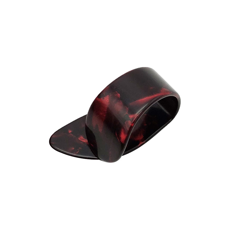 Mediator Thumb for Acoustic, Electric or Bass Guitars - thickness 1.2mm - red