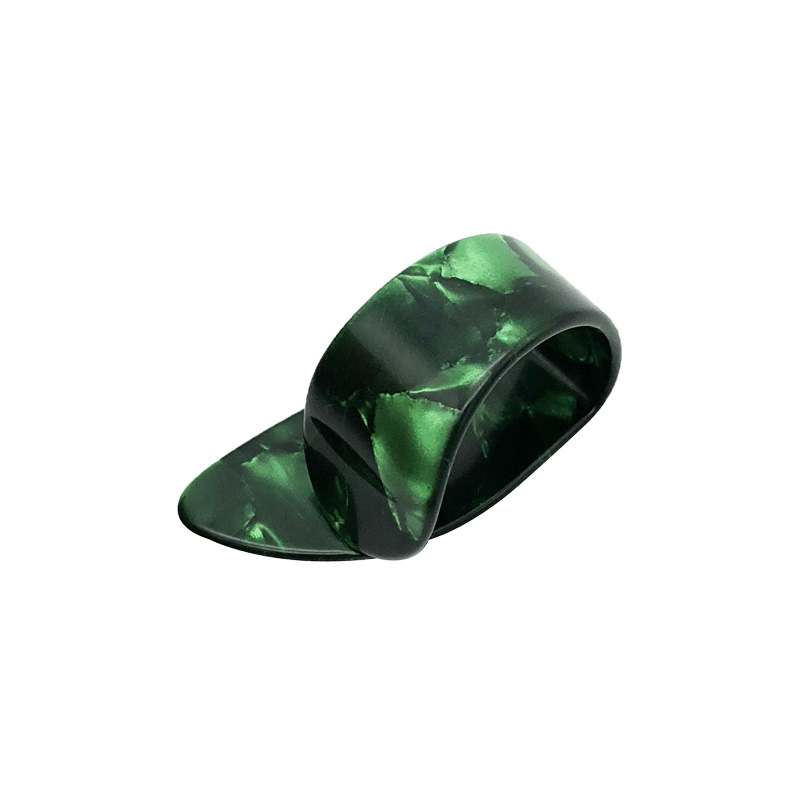Thumb Pick for Acoustic, Electric, or Bass Guitars - 1.2mm Thickness - Green