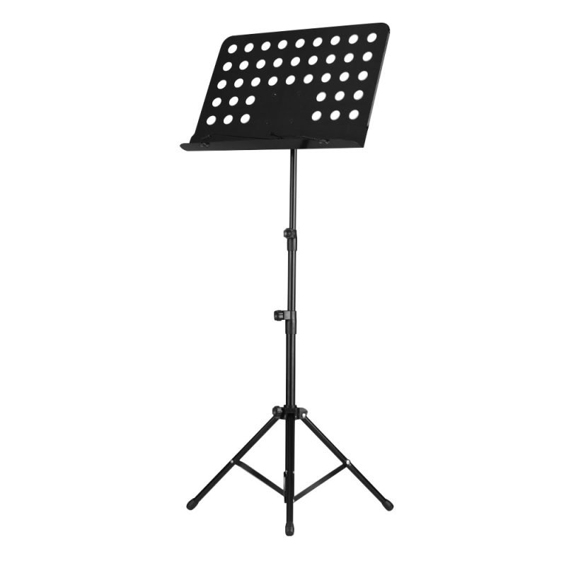 Foldable guitar stand made of aluminum alloy - black model