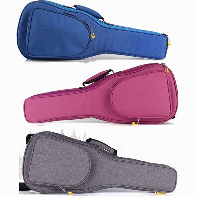 Detailed view of the waterproof, dustproof, and shockproof ukulele case.