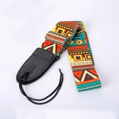 Fabric strap with a Maya ethnic pattern