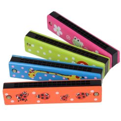 16-hole harmonica for children, available in random colors