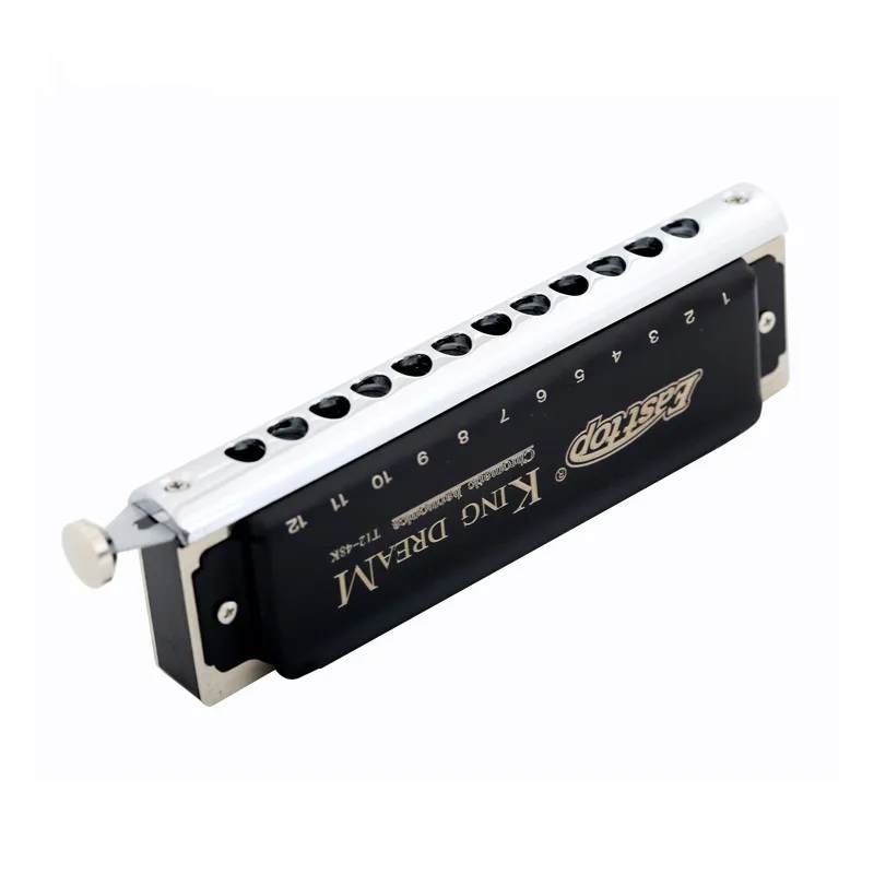 12-hole chromatic harmonica
