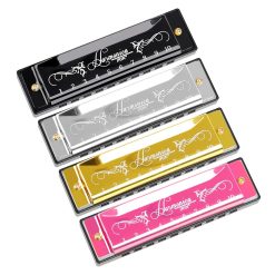 Diatonic metal harmonica for beginners, 4 models available