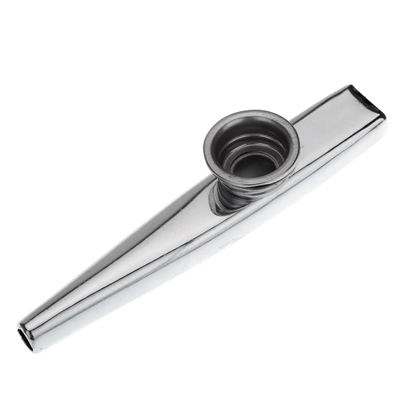 Aluminum alloy kazoo in 7 colors and 20 membranes