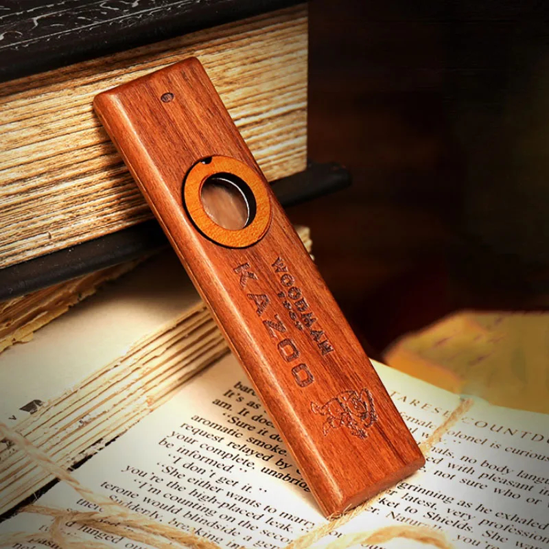 Wooden kazoo
