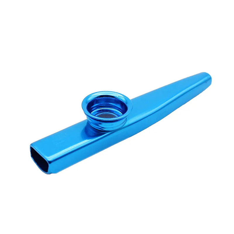 Metal kazoo in 6 colors - blue color