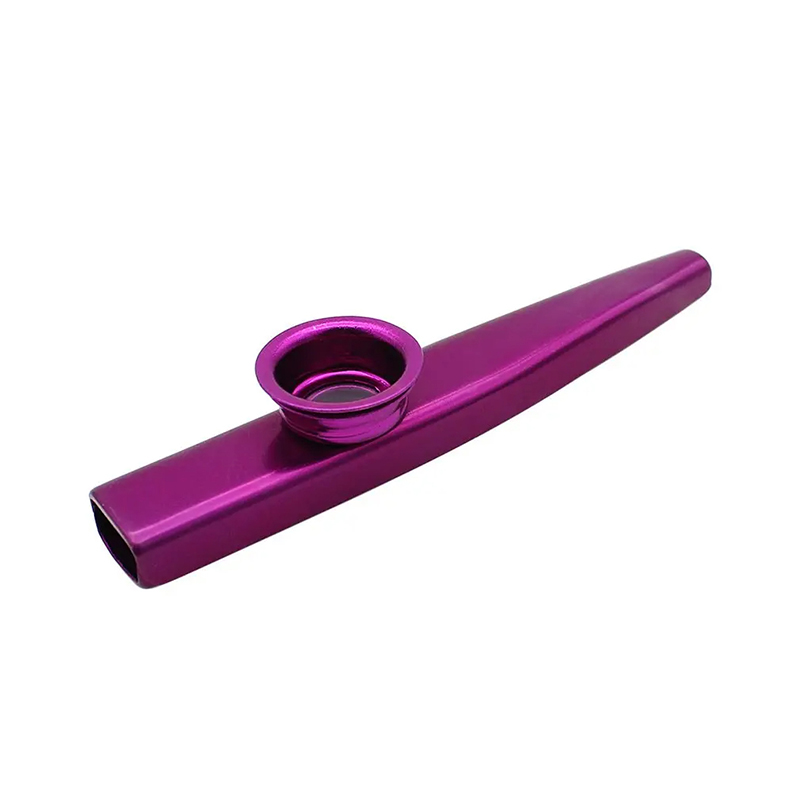 Metal kazoo in 6 colors - purple color