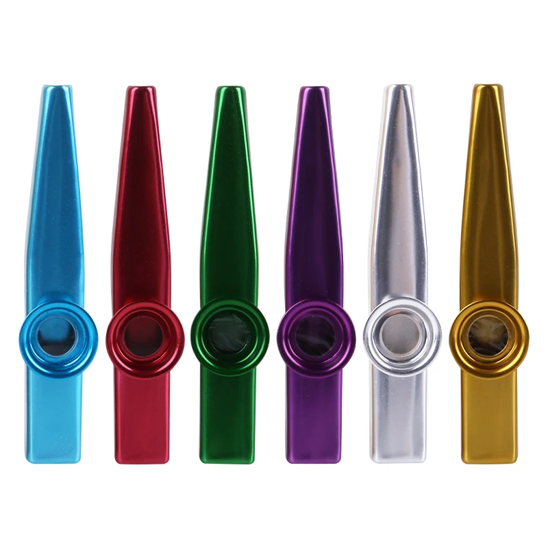 Metal kazoo with storage case - 7 colors