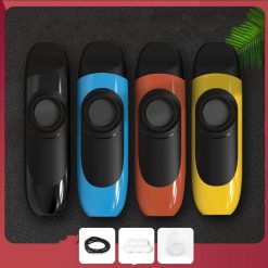 Hard plastic kazoo in 4 colors