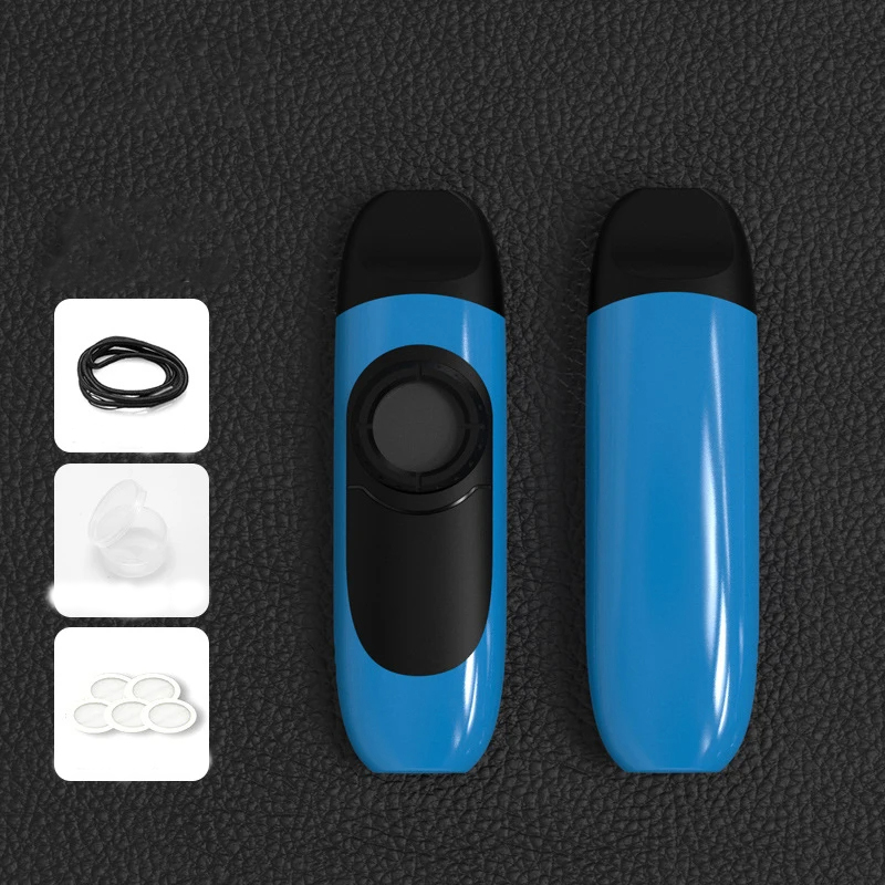 Hard plastic kazoo in 4 colors - blue color