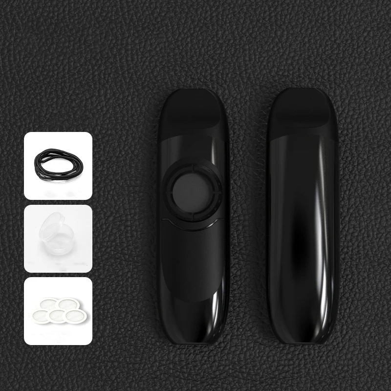 Hard plastic kazoo in 4 colors - black color
