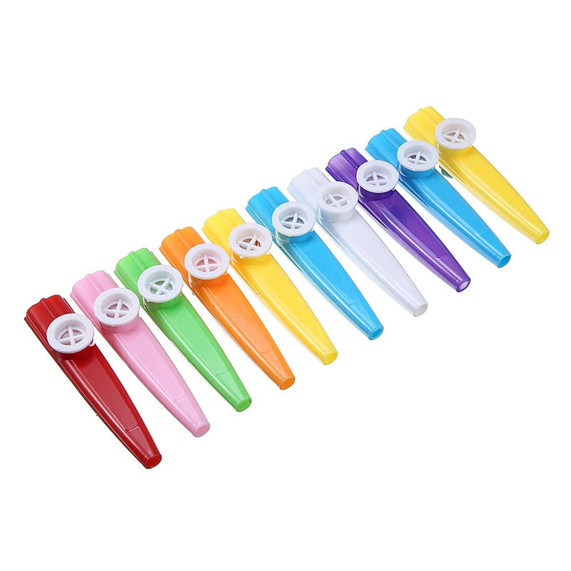 Batch of 10 kazoos for children