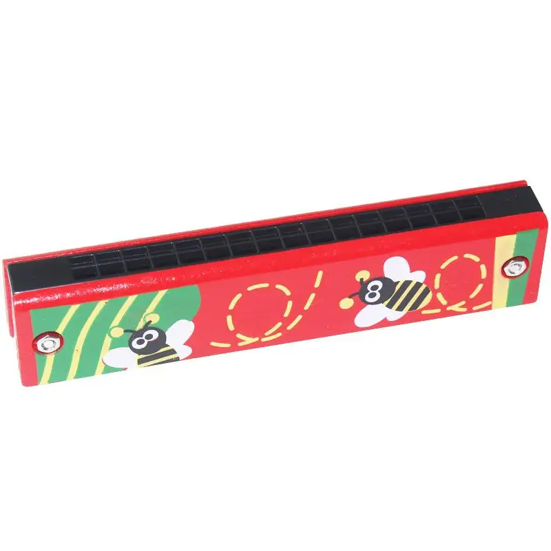 Sets of 10 harmonicas with 16 holes for children - model 1