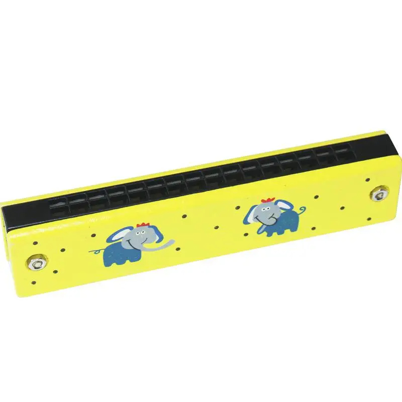 Sets of 10 children's harmonicas with 16 holes - model 2