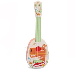 General view of the 'Hippo Malin du Verger' children's guitar for the youngest ones.