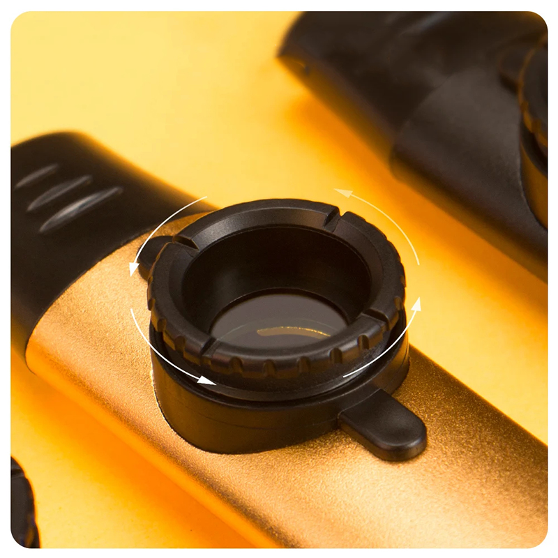 Details of a right-handed Kazoo made of 5-color metal