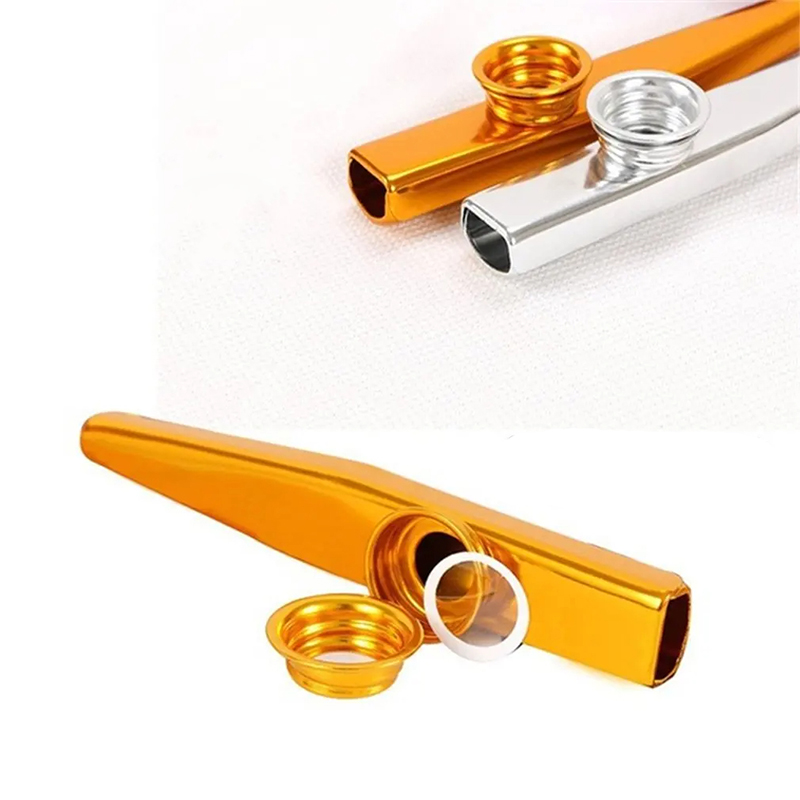 Details of metal Kazoo in 6 colors