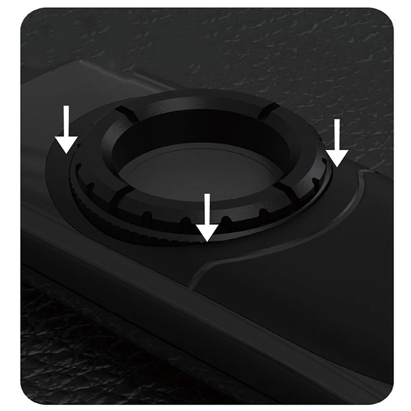 Details of a kazoo made of hard plastic in four colors