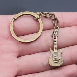 Guitar keychain size for a large bunch of keys