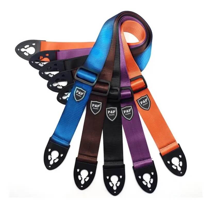 Brightly Colored Polyester Strap - 5 Colors to Choose From