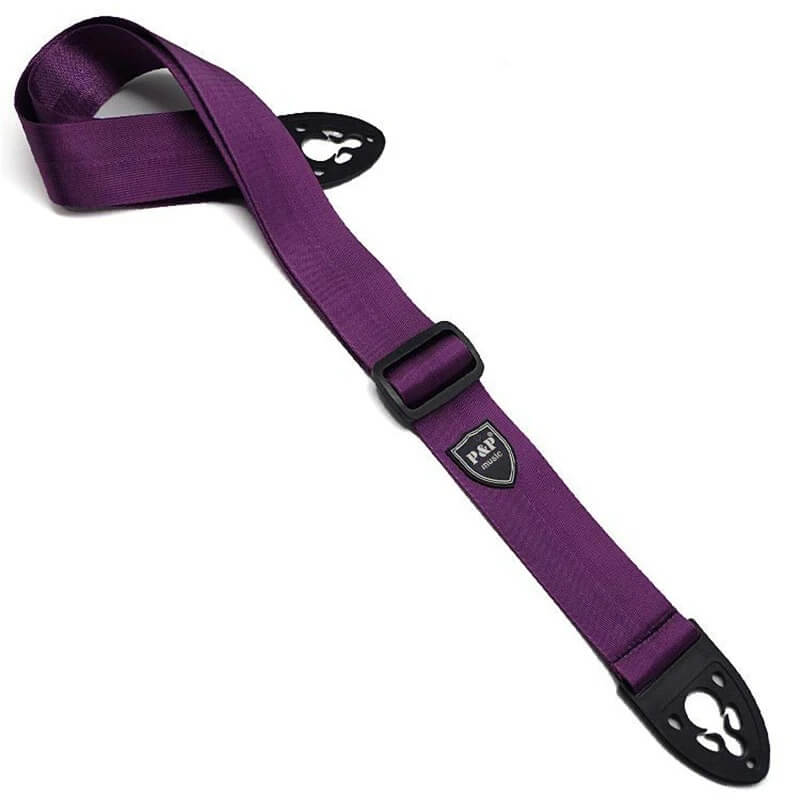 Brightly Colored Polyester Strap - Purple Color