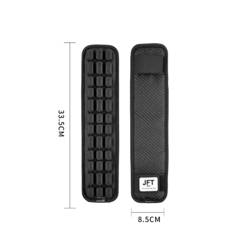 Removable shoulder pad for guitar strap with decompression pad - model 2