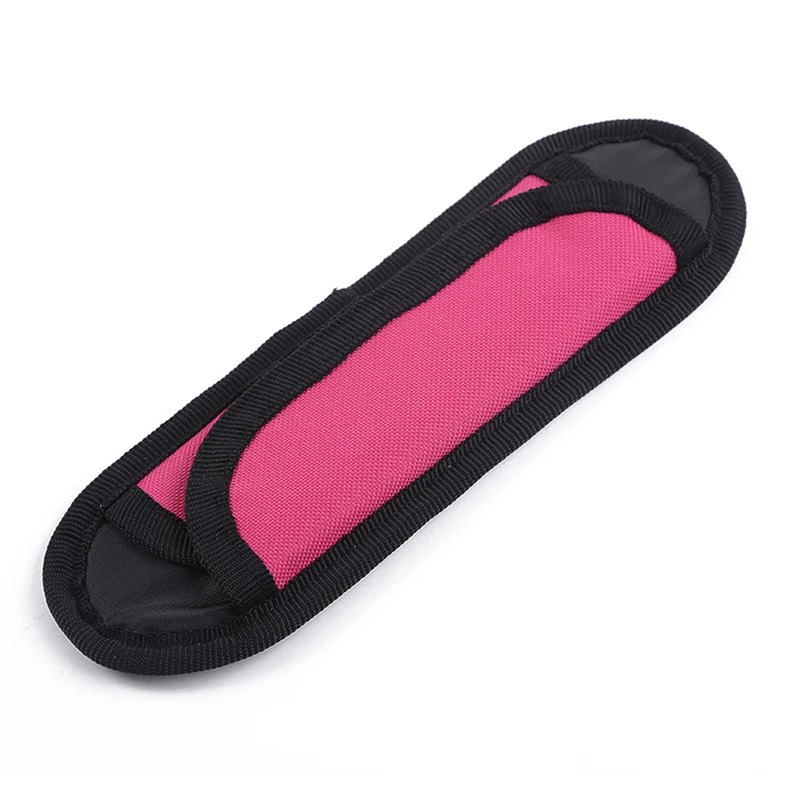 Removable non-slip shoulder pad for guitar strap - pink color