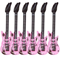 Inflatable Guitars Lot - Pack of 10