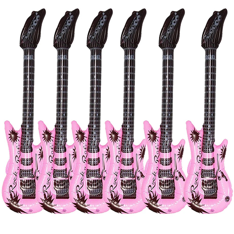 Inflatable Guitars Lot - Pack of 10