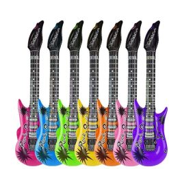 Lot of Inflatable Guitars - Pack of 5