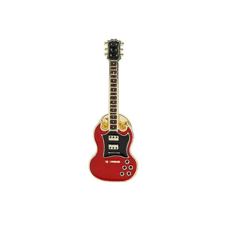 Electric Guitar Pins - Red Color