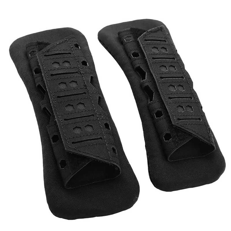 Super padded ergonomic shoulder strap with breathable mesh for guitar - black color