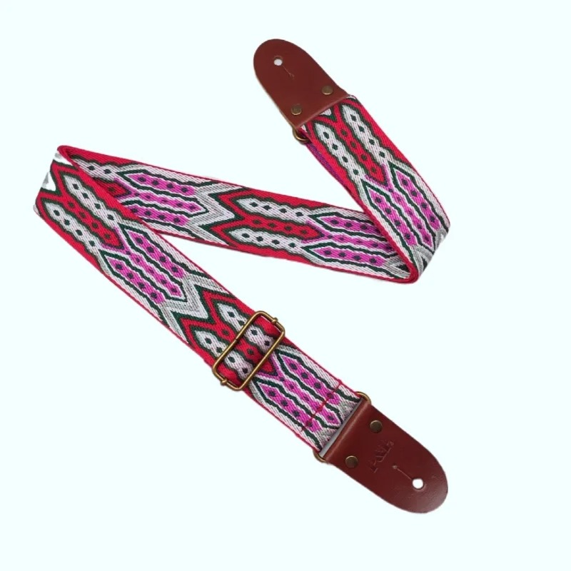 Vintage guitar strap with Indian arrows - model 2