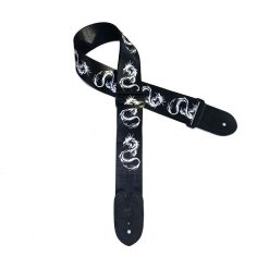 Dragon Patterned Guitar Strap