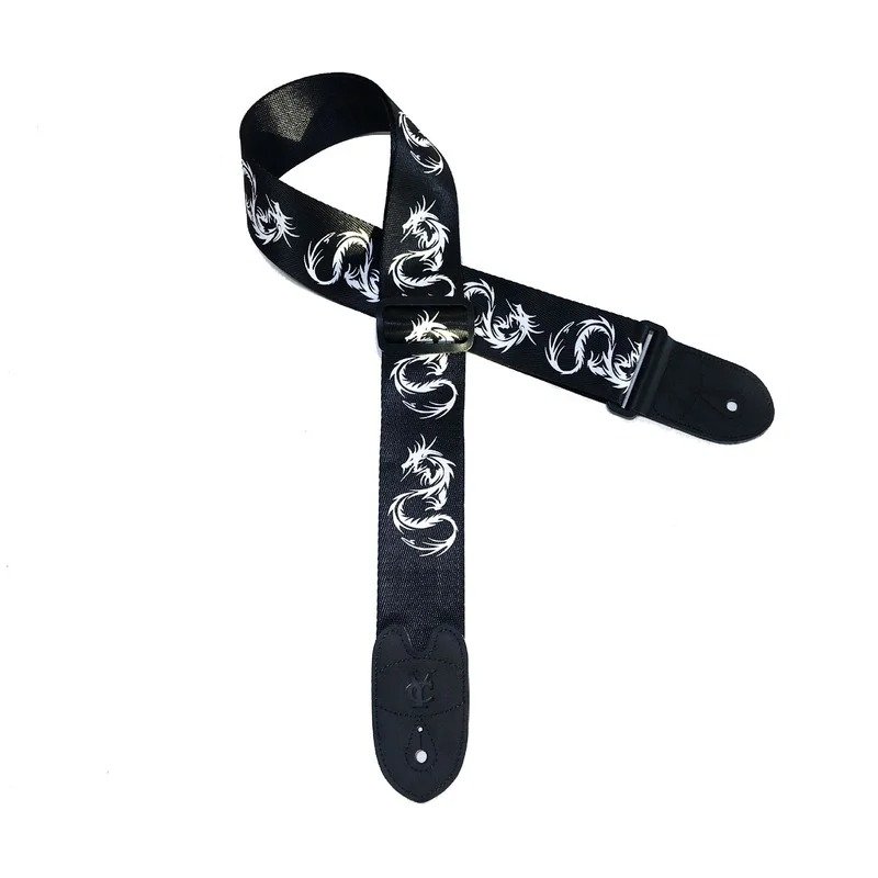 Dragon Patterned Guitar Strap