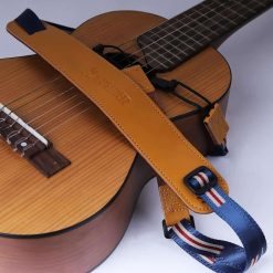 Very thin ukulele strap with shoulder pad