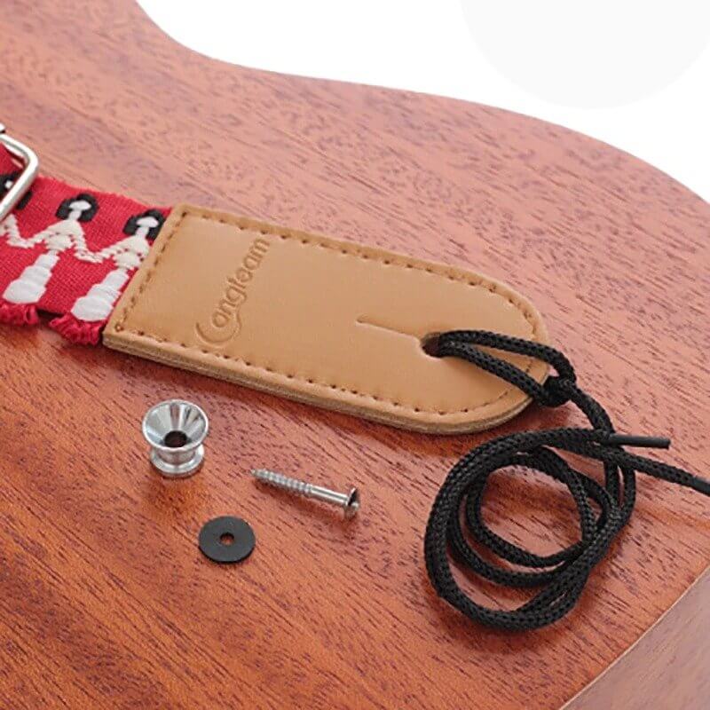 Accessory details: Ukulele Strap with Vahiné Hawaii Design - 3 Colors to Choose From!