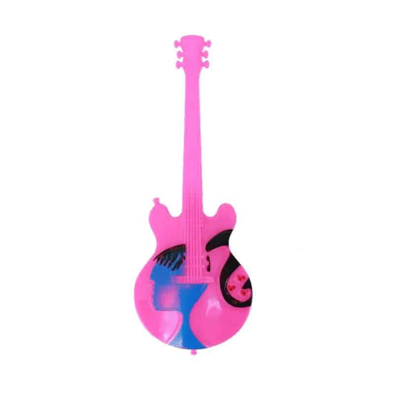Miniature Guitar, Mini Pink Guitar