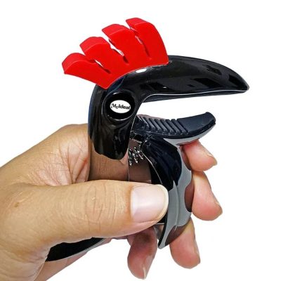 Handling of the Detailed Zinc Alloy Toucan-shaped Capo - Choice of 2 Colors!
