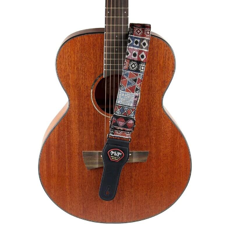 Beautiful Vintage Patchwork Tribal Guitar Strap