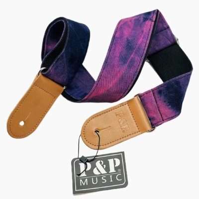 Vintage Jean Astral Guitar Strap - Purple Model
