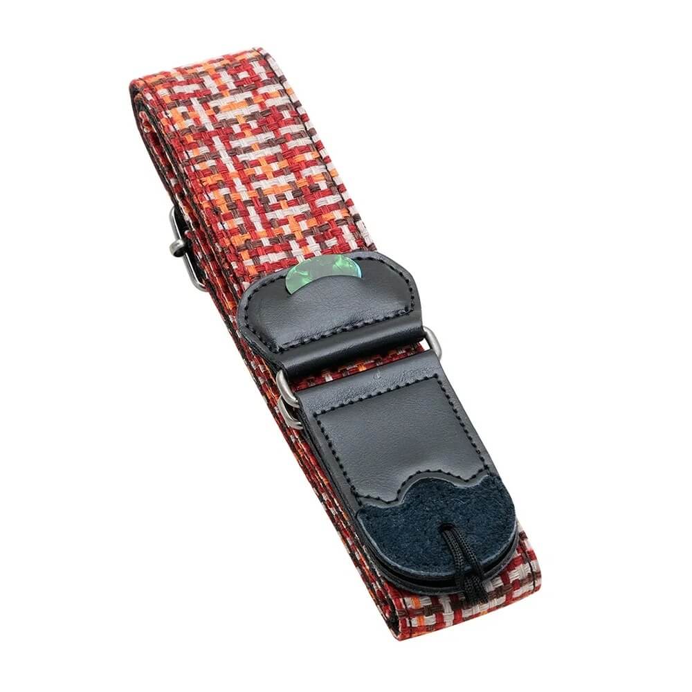 Vintage Guitar Strap with Scottish Weaving
