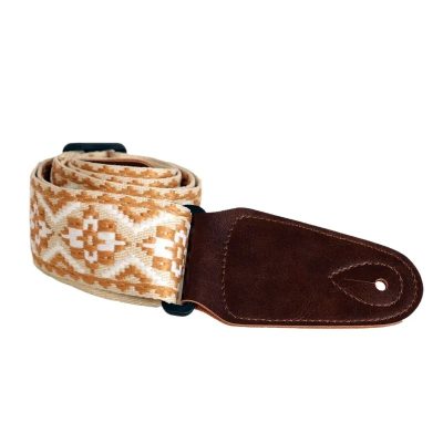Vintage Esprit Nomade Guitar Strap - beige color